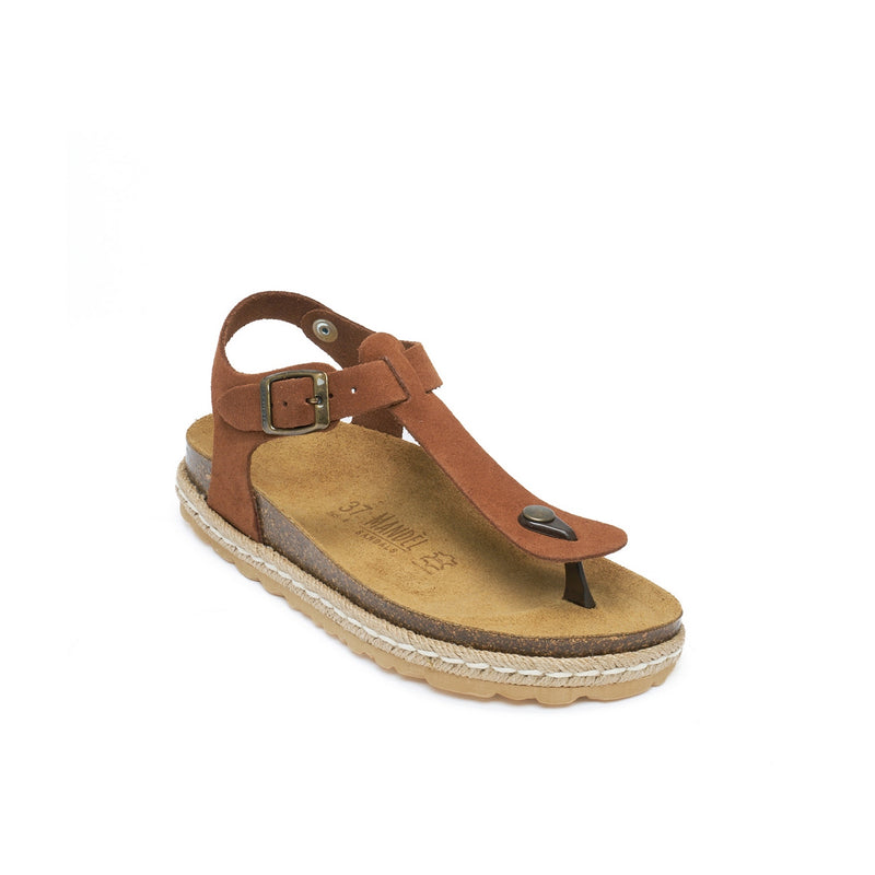Tongs Leon Suede Chestnuts - Femme