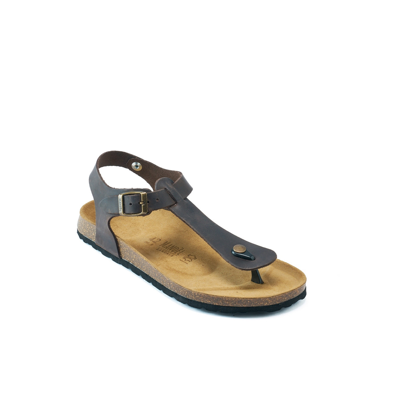 Leon Flip Flops - Dark Brown - Men