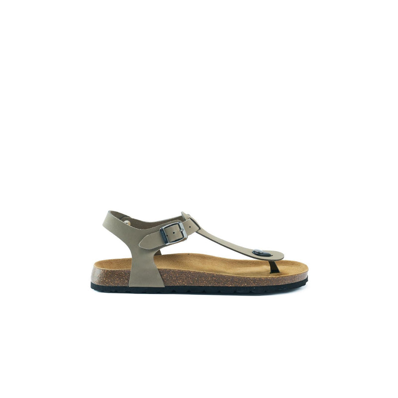Tongs Leon Nubuck Grey - Homme