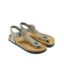 Tongs Leon Nubuck Grey - Homme