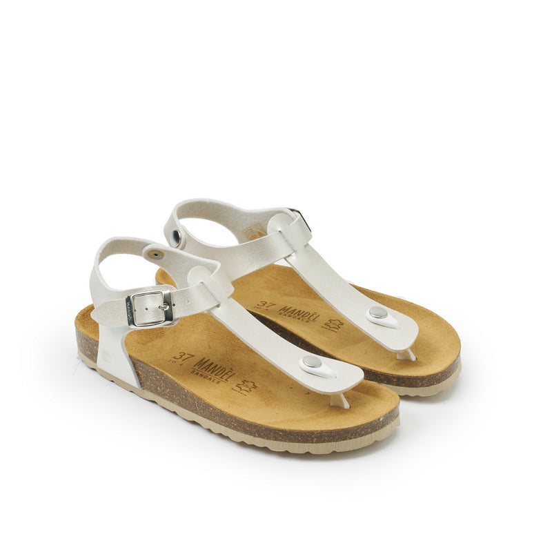 Leon Pearl White Clogs - Women's