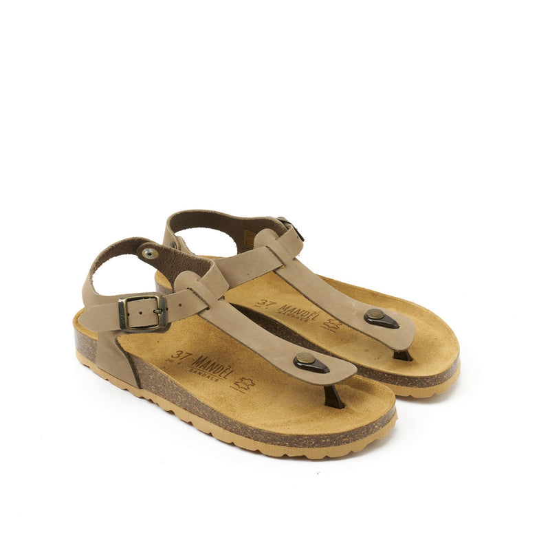 Leon Nubuck Milk Chocolate Clogs - Women's
