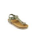 Sabots Leon Nubuck Olive Green - Femme