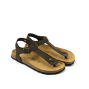Sabots Leon Nubuck Dark Chocolate - Homme