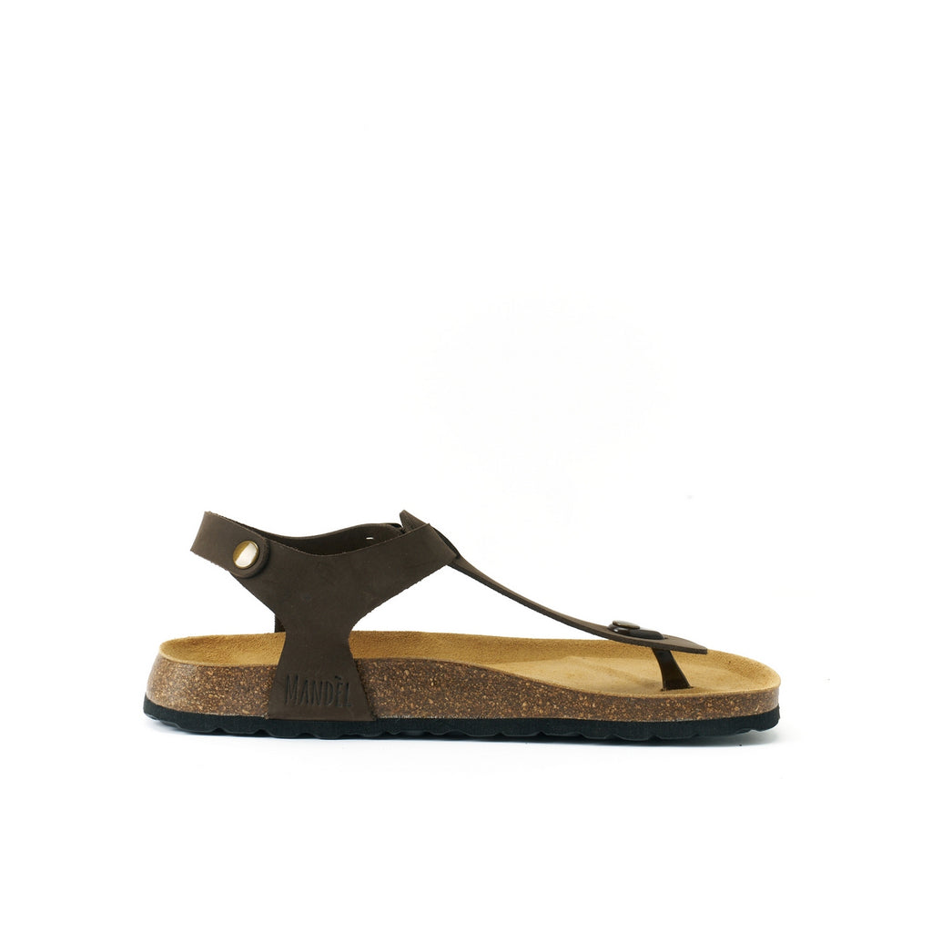 Leon Flip Flops - Dark Brown - Men