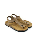 Leon Nubuck Milk Chocolate Clogs - Men's