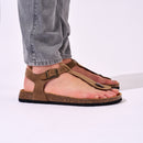 Sabots Leon Suede Brown - Homme
