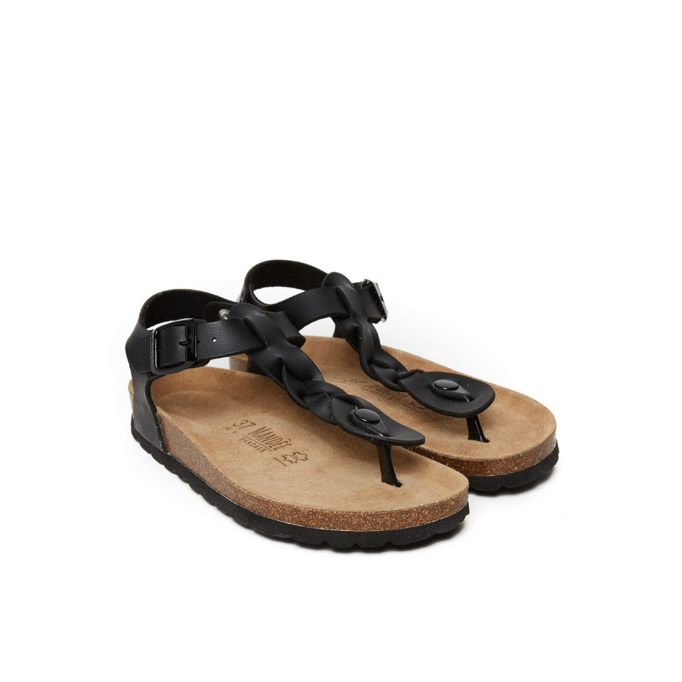 Aida Flip Flops - Black - Women