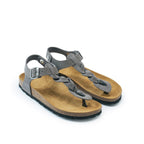 Aida Flip Flops - Gray - Women