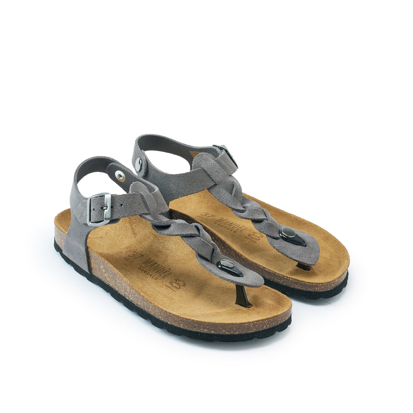 Aida Flip Flops - Gray - Women