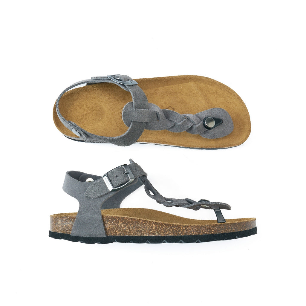 Aida Flip Flops - Gray - Women
