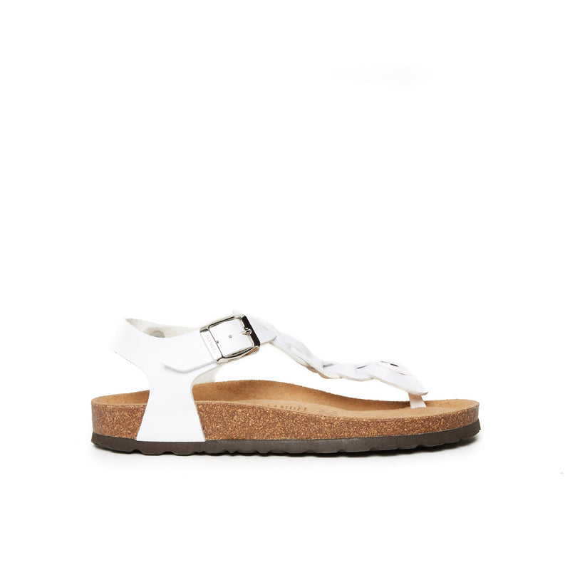 Aida White Clogs - Women's