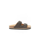 Alberto Suede Leather Gray Sandals - Women