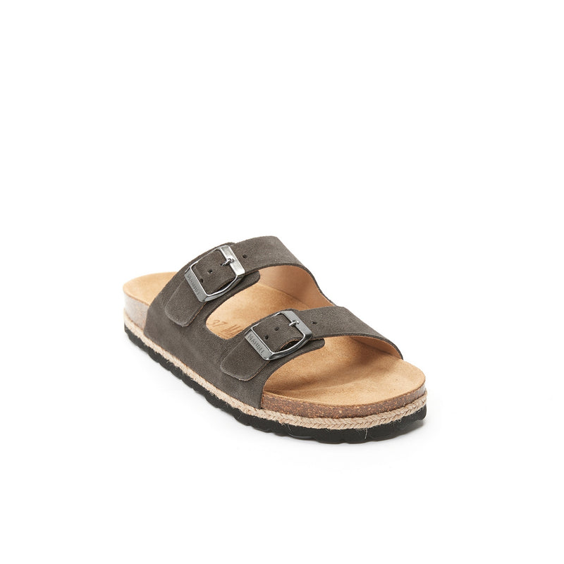 Alberto Suede Leather Gray Sandals - Women