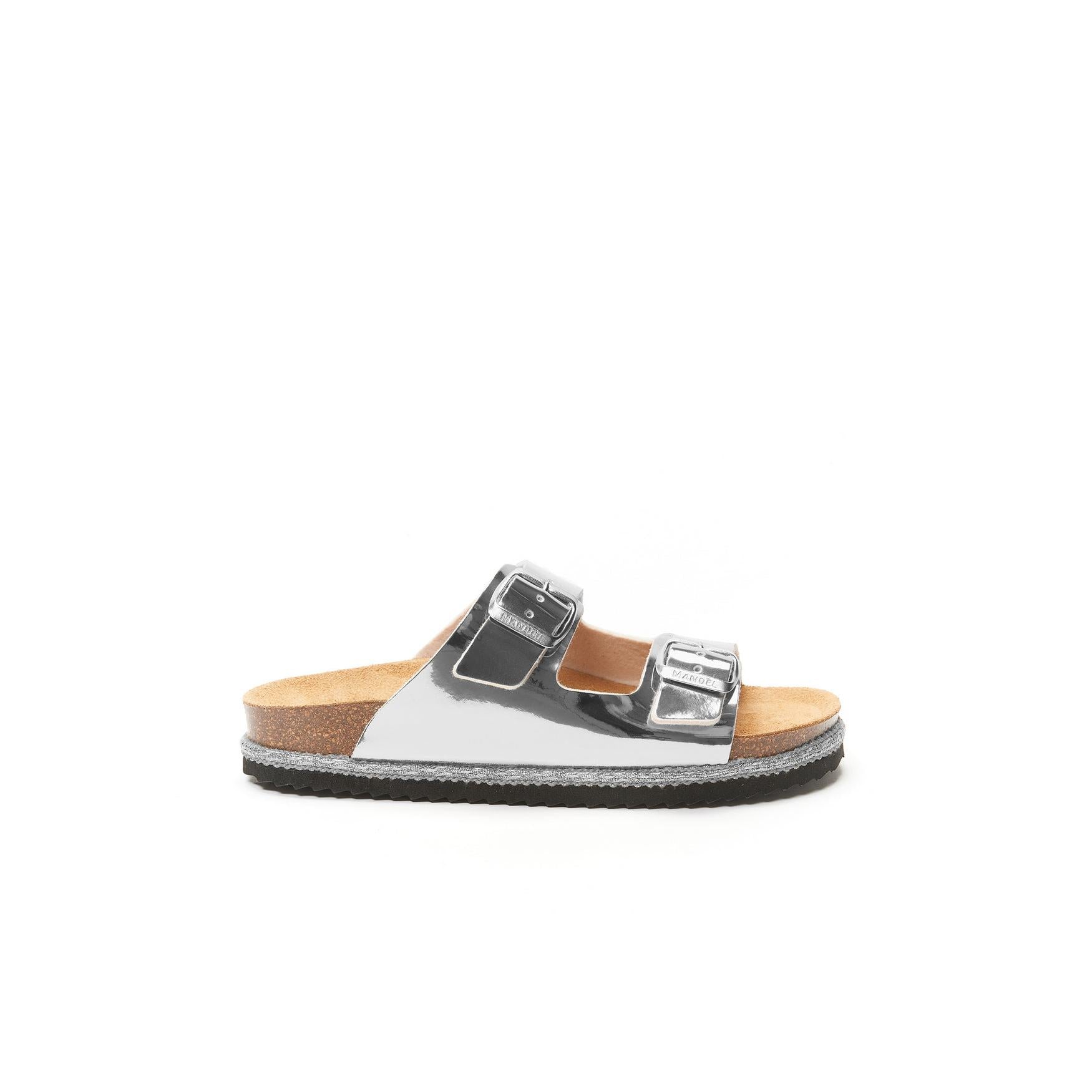Sandalias Alberto - Plateadas - Mujer