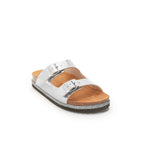 Sandalias Alberto - Plateadas - Mujer