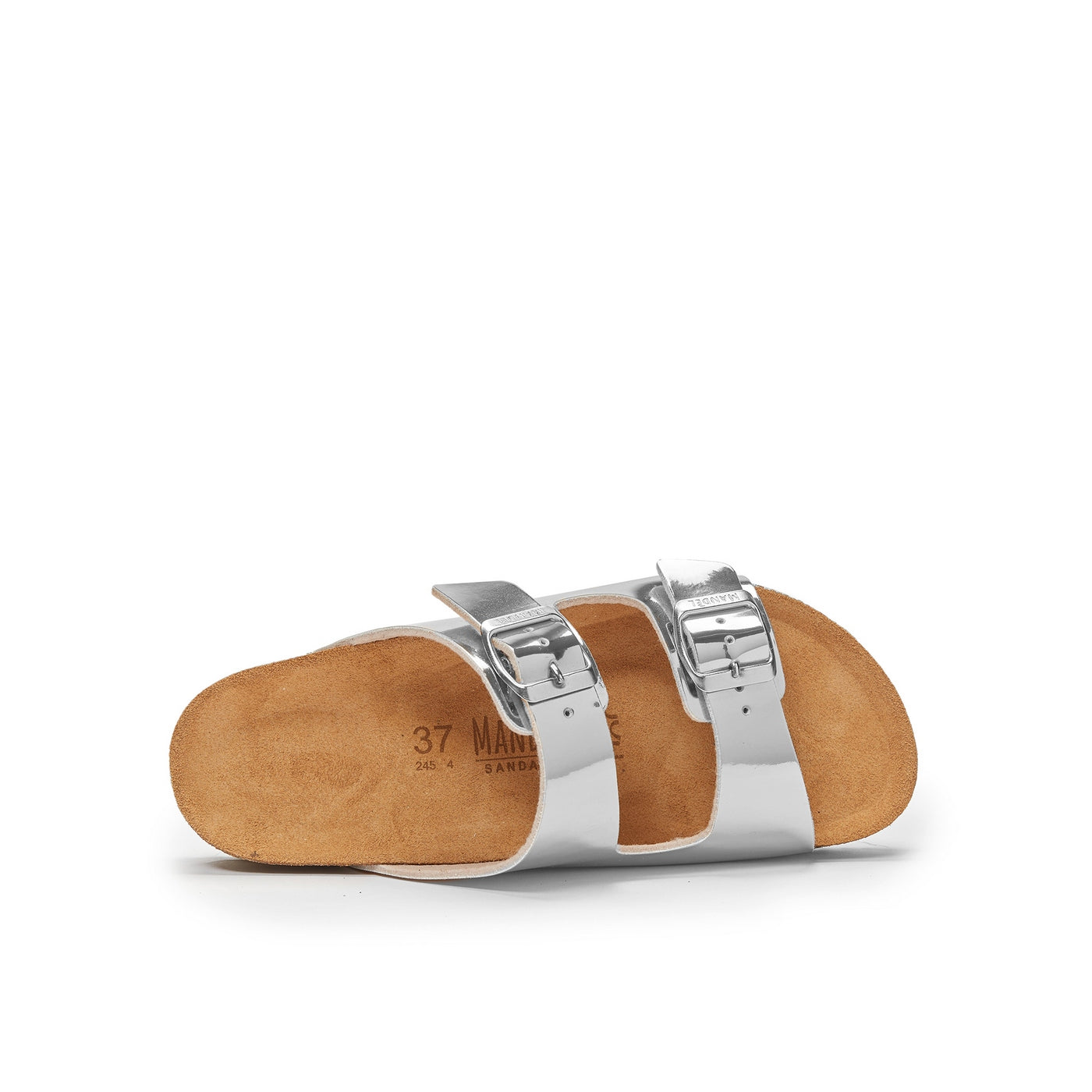 Sandalias Alberto - Plateadas - Mujer