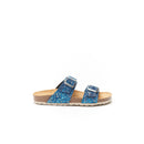 Lora Brilliant Glitter Blue Sea - Femme