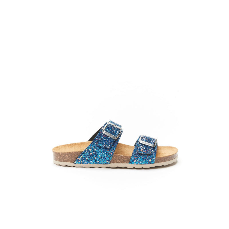 Lora Brilliant Glitter Blue Sea - Femme