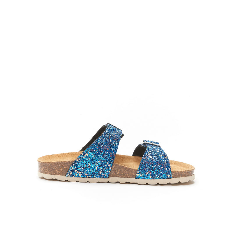 Lora Brilliant Glitter Blue Sea - Femme