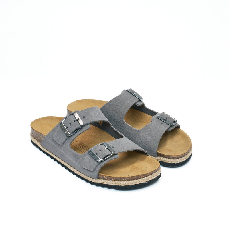 Sandales Alberto Suede Grey - Femme