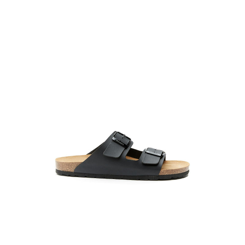 Alberto Black Sandals - Men