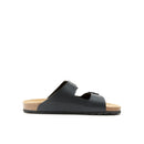 Alberto Black Sandals - Men