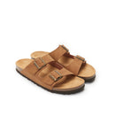 Alberto Cognac Brown Sandals - Men