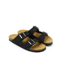 Alberto Nubuck Black Clogs - Men