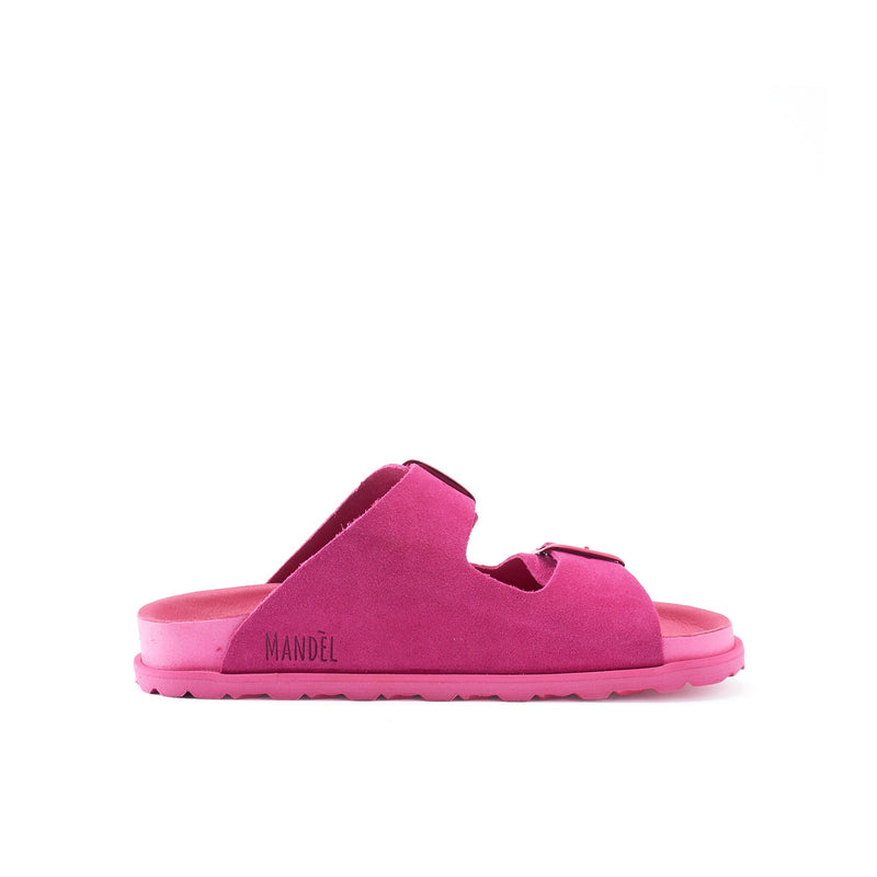 Sandales Ana Suede Fuchsia - Femme
