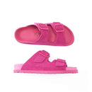 Sandales Ana Suede Fuchsia - Femme