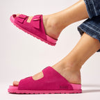 Ana Sandals - Fuchsia - Women