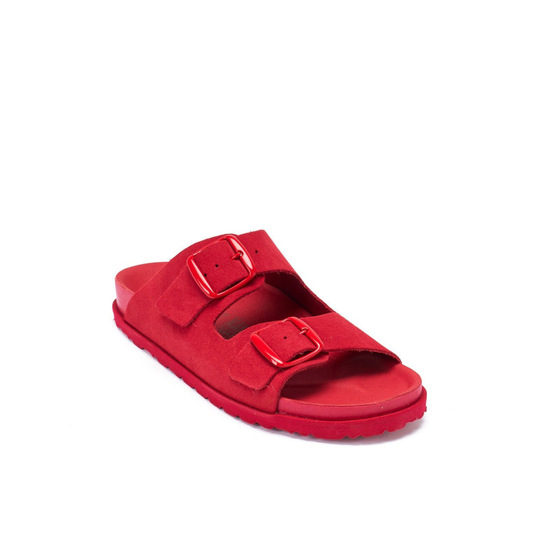 Sandales Ana Suede Red - Femme