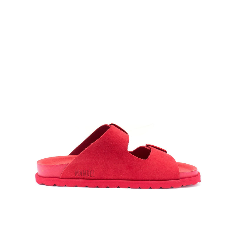 Sandales Ana Suede Red - Femme