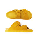 Sandales Ana Suede Mustard - Femme