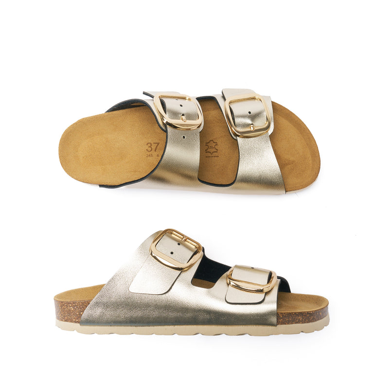 Sandales Alberto - Gold - Femme