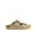 Alberto Nubuck Sand Beige Clogs - Women