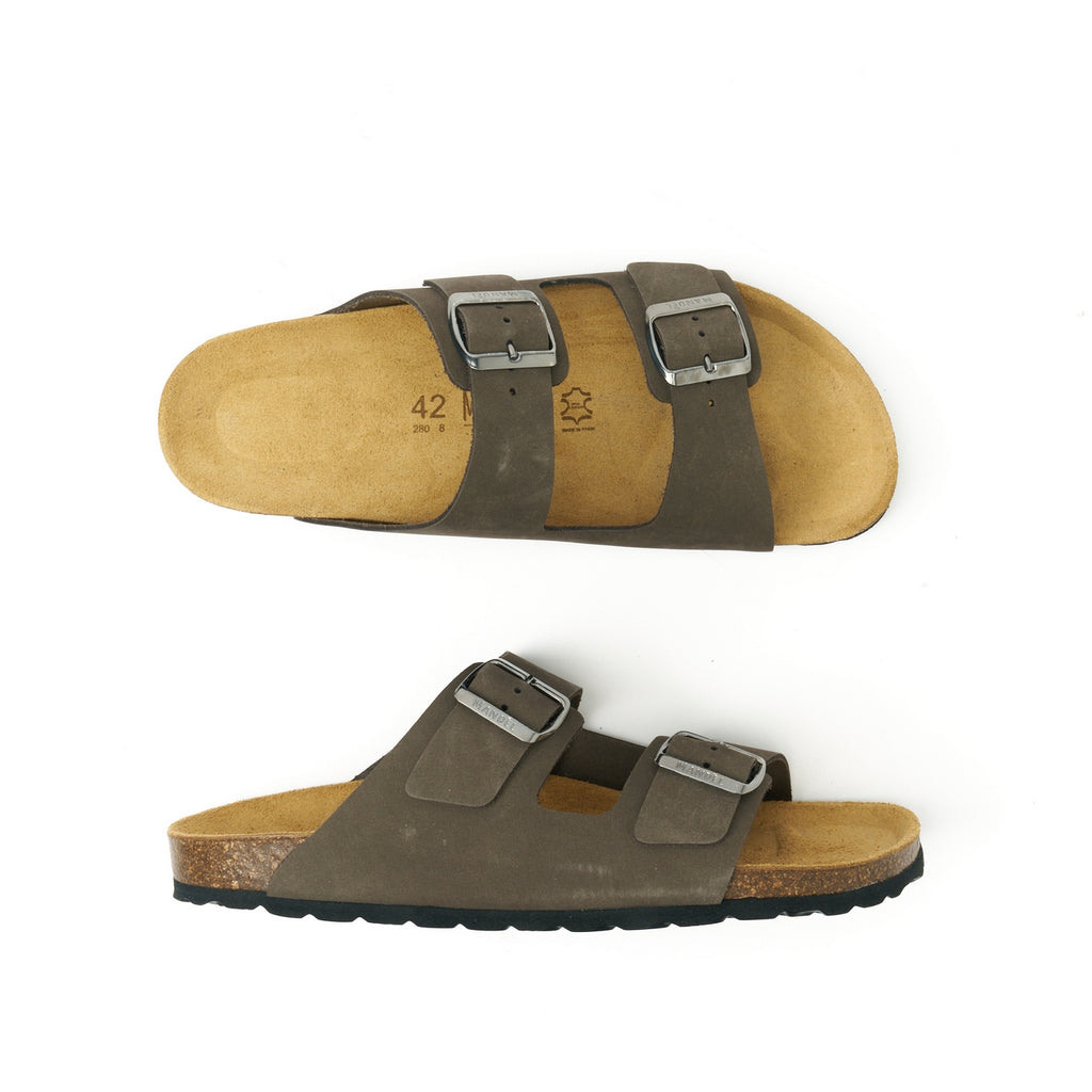 Alberto Sandals - Grey - Men