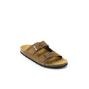 Alberto Suede Brown Clogs - Men