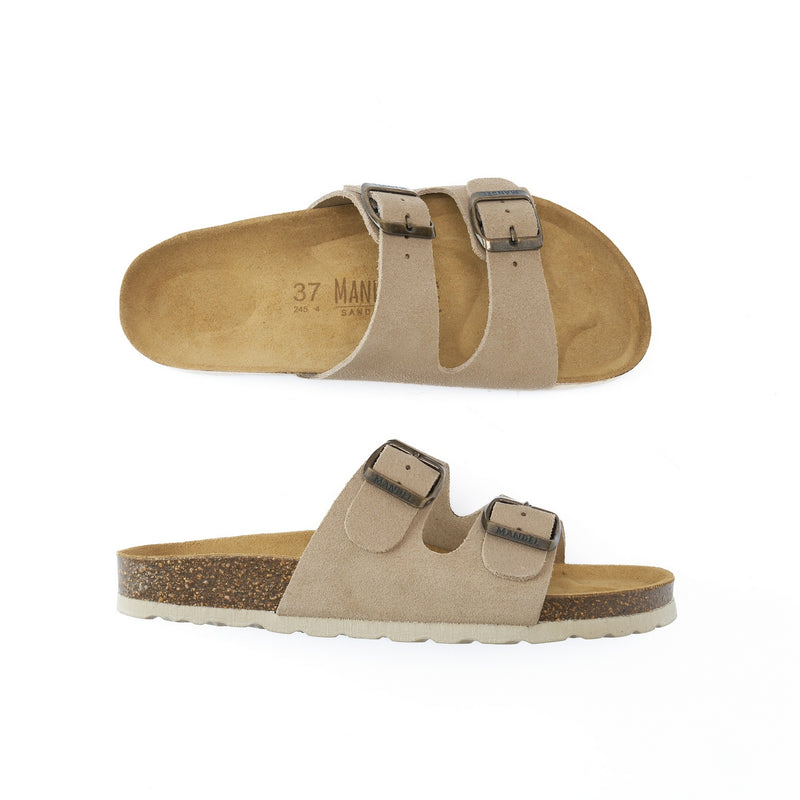 Gema Suede Taupe - Femme