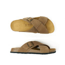 Ramon Suede Brown Clogs - Men