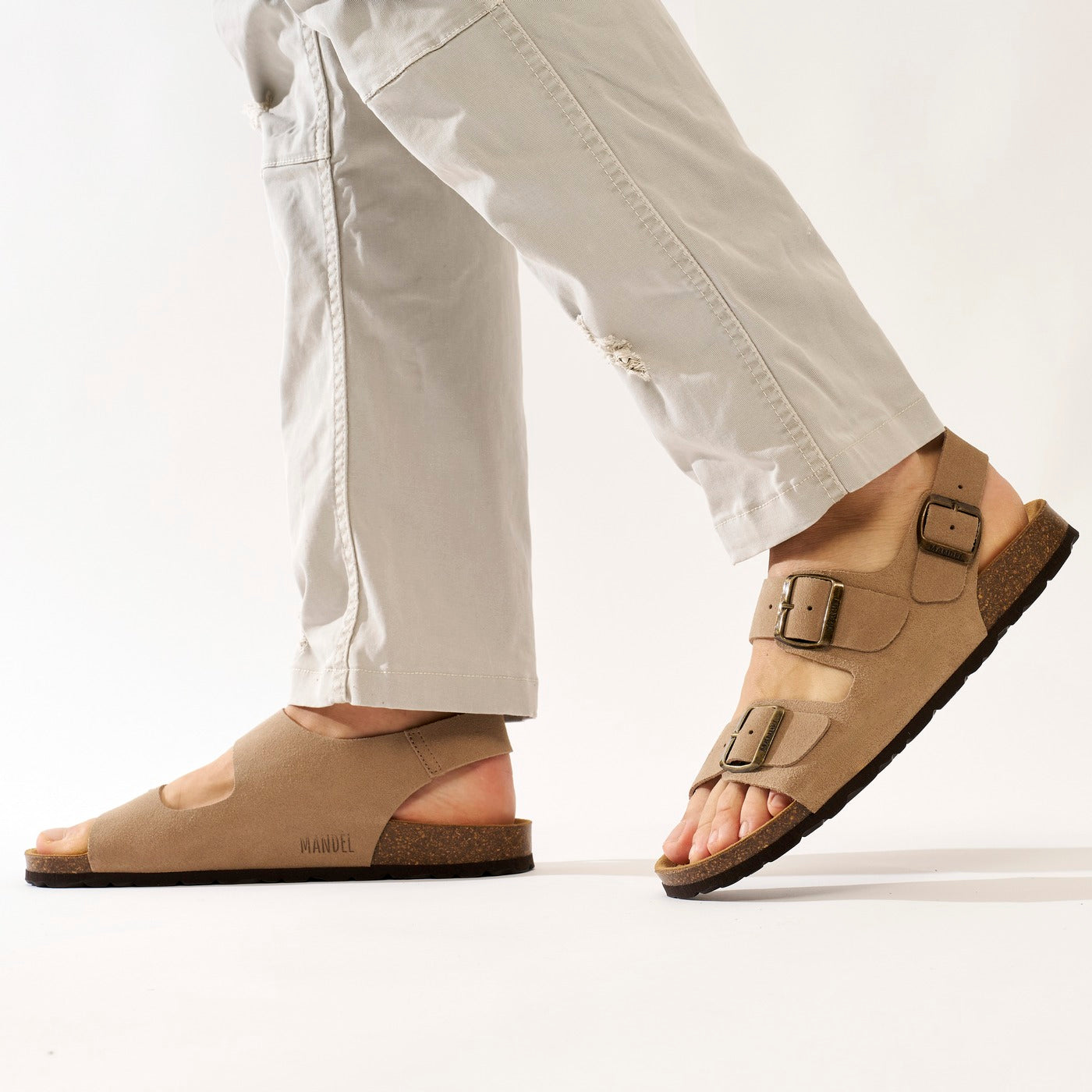 Carlos Sandals - Taupe - Men