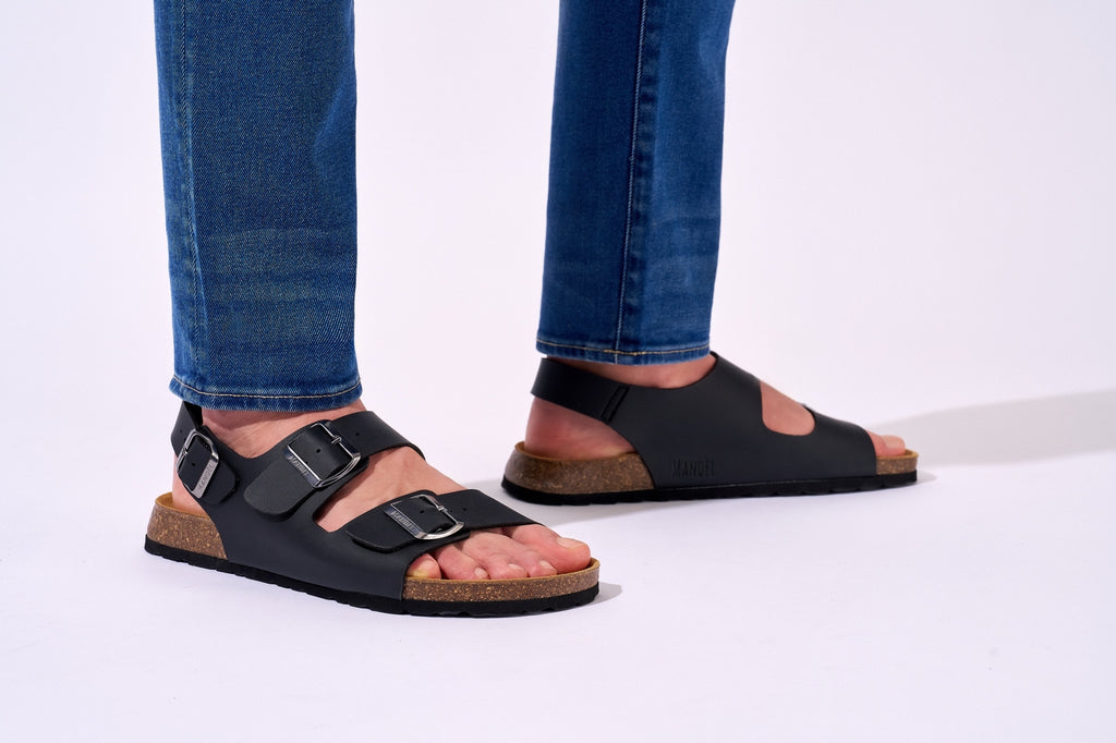 Carlos Sandals - Black - Men