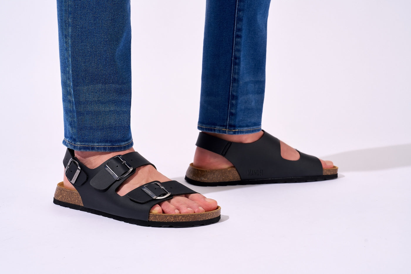 Carlos Sandals - Black - Men