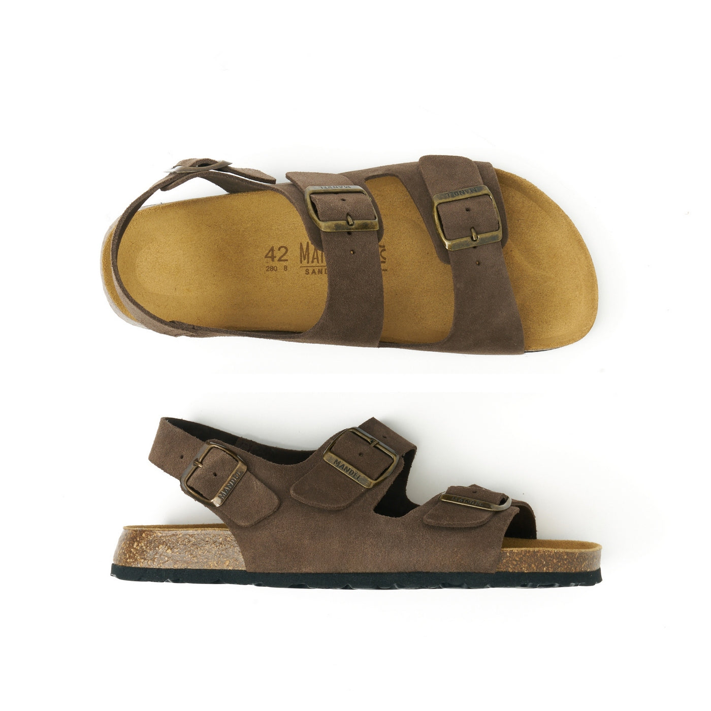 Sandalias Carlos - Marrón - Hombre
