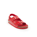 Carlos Big Buckle Patent Red - Femme