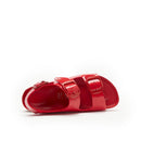 Carlos Big Buckle Patent Red - Femme