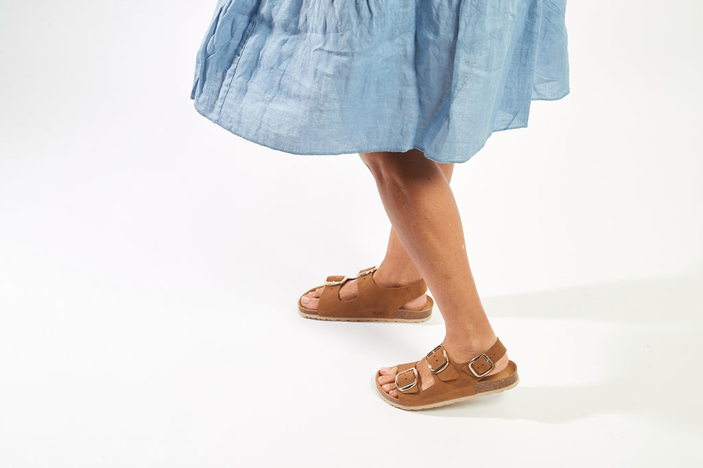 Sandalias Carlos - Brown - Mujer