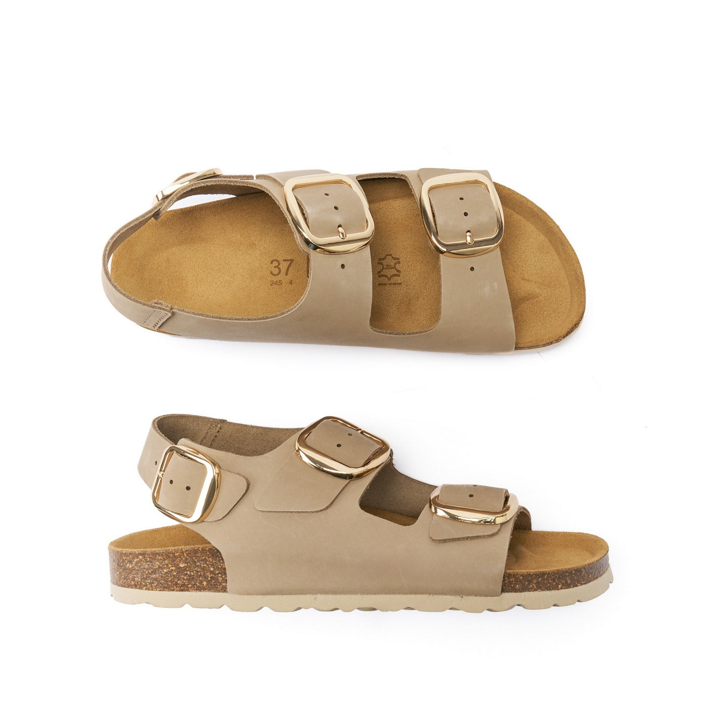 Carlos Sandals - Taupe - Women