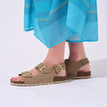 Carlos Sandals - Taupe - Women